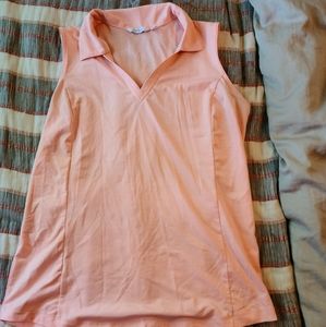 NWOT Lady Hagen Peach Golf Tank
